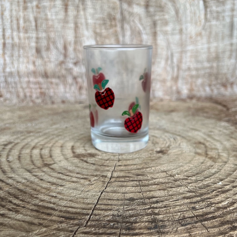 Vintage Apple Glass